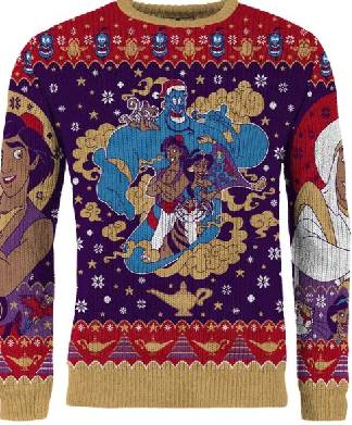 Aladdin Christmas Wishes Jumper