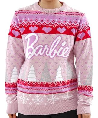 Barbie Hers Matching Christmas Jumper