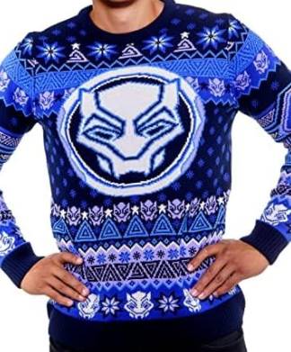 Black Panther Christmas Jumper