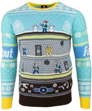 Fallout 76 Christmas Jumper Licensed