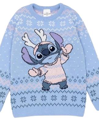 Kids Disney Lilo & Stitch Christmas Jumper