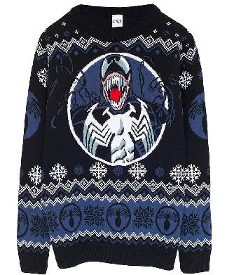 Marvel Comics Venom Christmas Knitted Jumper