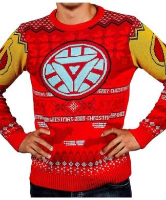 Marvel Iron Man Christmas Jumper