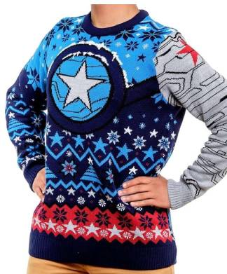 Marvel Winter Soldier Christmas Jumper