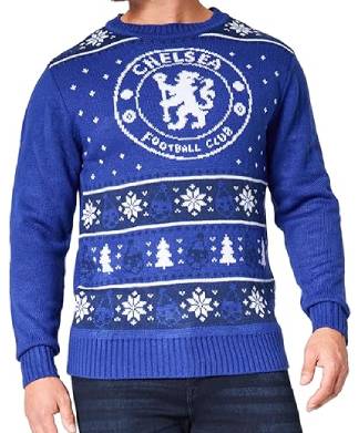 Men's Chelsea FC Christmas Jumper