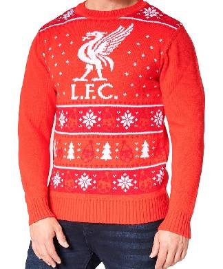 Mens Liverpool FC Christmas Jumper