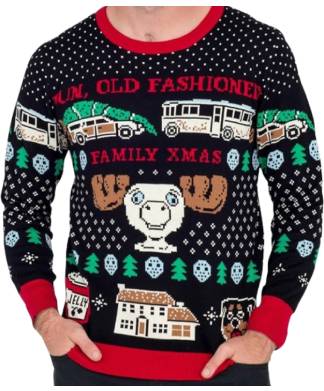 National Lampoon's Christmas Vacation Knitted Jumper