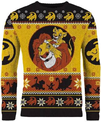 Official Disney Lion King Knitted Christmas Jumper