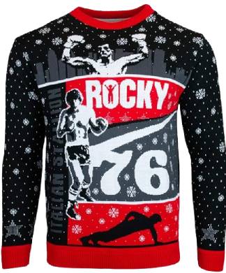 Rocky Balboa Christmas Jumper