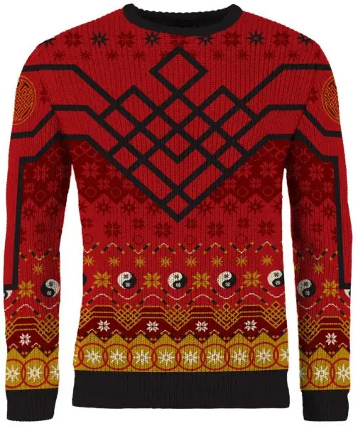 Shang-Chi Ten Golden Rings Christmas Jumper