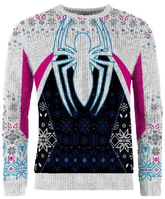 Spider-Gwen Ghost Of Multiverse Christmas Jumper