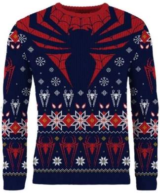 Spiderman Peter Parker Christmas Jumper