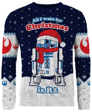 Star Wars All I Want For Christmas Is R2 Jumper