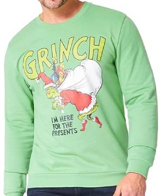 The Grinch Warm Cosy Xmas Sweatshirt