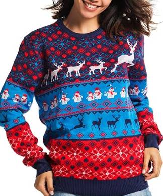 Ladies Christmas Jumpers Large UK Selection