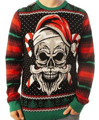 Candy Skull Ugly Christmas Jumper