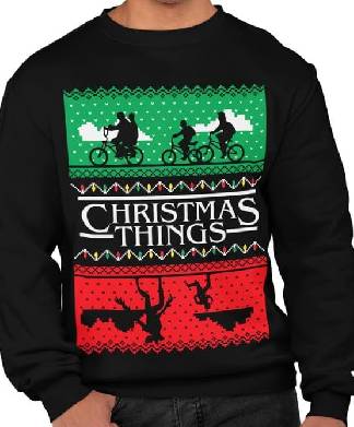 Christmas Stranger Things Inspired Jumper