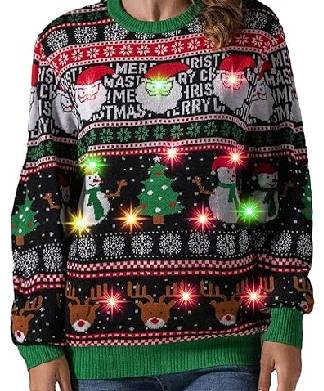 Classic Ugly Light Up Christmas Jumper