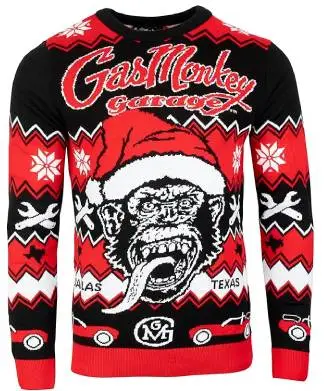 Gas Monkey Garage Christmas Jumper