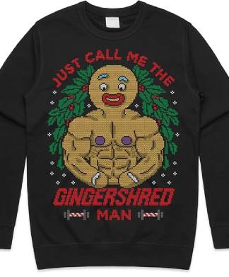 Ginger Shred Man Christmas Jumper