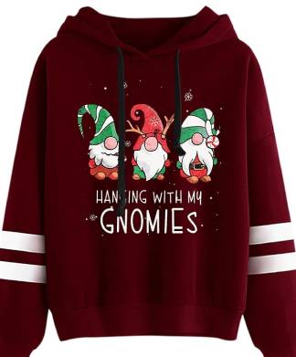 Hanging with my Gnomies Xmas Hoodie