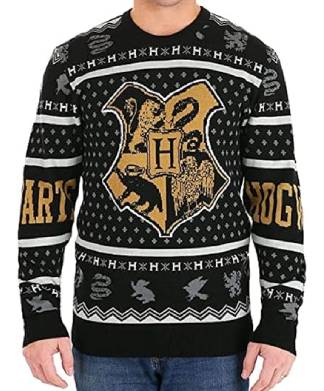 Harry Potter Hogwarts Ugly Christmas Jumper