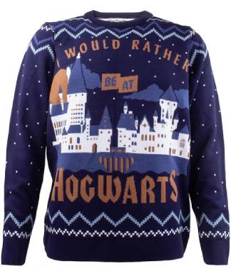 Harry Potter Rather Be At Hogwarts Knitted Jumper