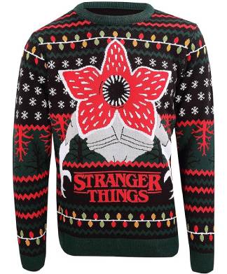 Heroes Inc Stranger Things Christmas Jumper