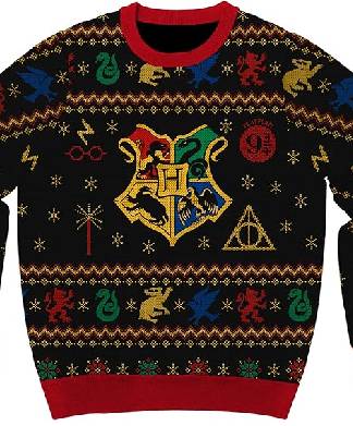 Hogwarts Houses Holiday Christmas Jumper