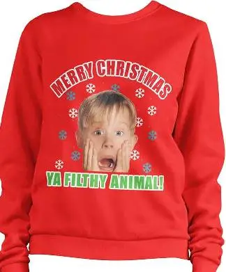 Home Alone Merry Christmas Ya Filthy Animal Jumper