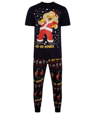 Licensed Homer Simpson Mens PJs Set