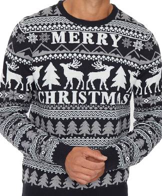 Men Classy Merry Christmas Jumper