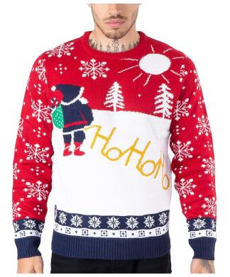 Mens Classic Ho Ho Ho Jumper