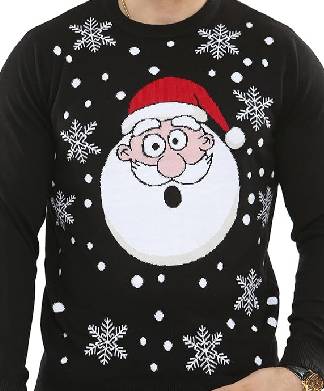 Mens Santo O Christmas Jumper