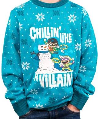 Official Robin & Riddler ‘Chillin Like A Villain’ Jumper