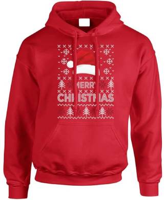 Red Merry Christmas Hoodie