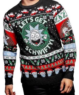 Rick and Morty: Get Schwifty Christmas Jumper