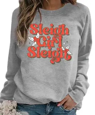 Sleigh Girl Sleigh Christmas Jumper