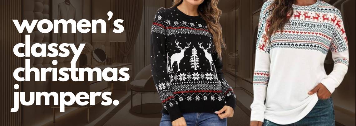 Women s Classy Christmas Jumpers 2024 UK Collection