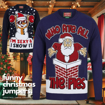 Cheap funny christmas jumpers hotsell